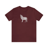 Wolf, Nature's Thumbprint, (Cotton Blend Tee)