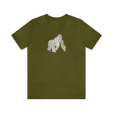 Gorilla, Nature's Thumbprint, (Cotton Blend Tee)