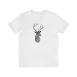 Stag, Nature's Thumbprint, (Cotton Blend Tee)