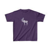 Moose, Nature's Thumbprint (Kids Cotton Blend Tee)