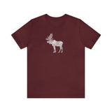 Moose, Nature's Thumbprint, (Cotton Blend Tee)