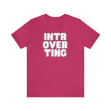 Introverting Tee (Cotton Blend Tee)