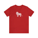 Lion, Nature's Thumbprint, (Cotton Blend Tee)