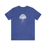 Jellyfish, Nature's Thumbprint, (Cotton Blend Tee)