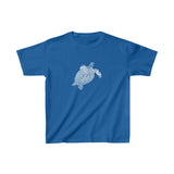 Turtle, Nature's Thumbprint (Kids Cotton Blend Tee)