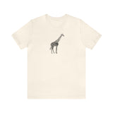 Giraffe, Nature's Thumbprint, (Cotton Blend Tee)