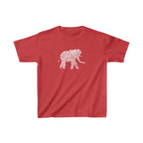 Elephant, Nature's Thumbprint (Kids Cotton Blend Tee)