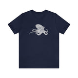 Octopus, Nature's Thumbprint, (Cotton Blend Tee)